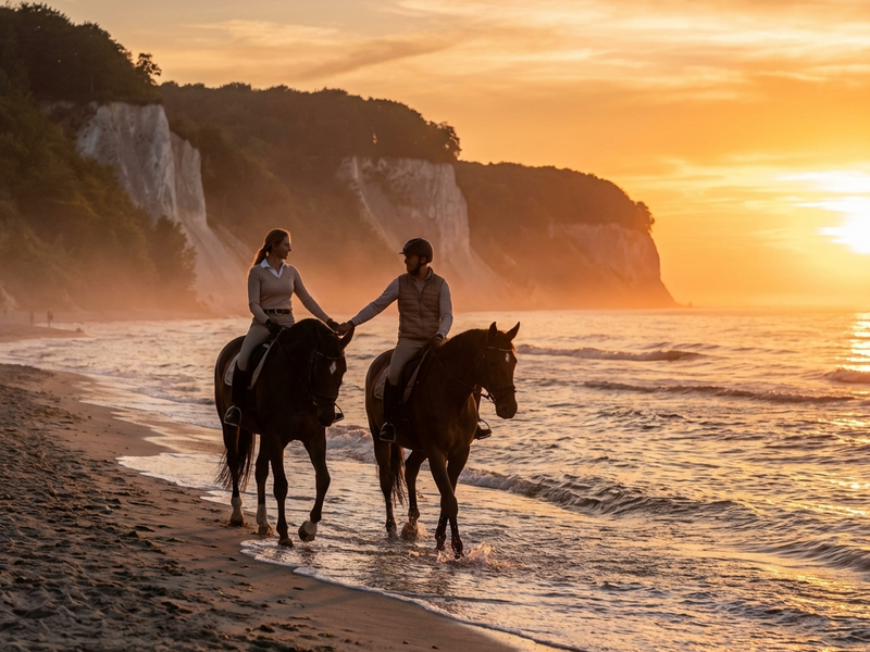 Reiten auf der Insel Rügen