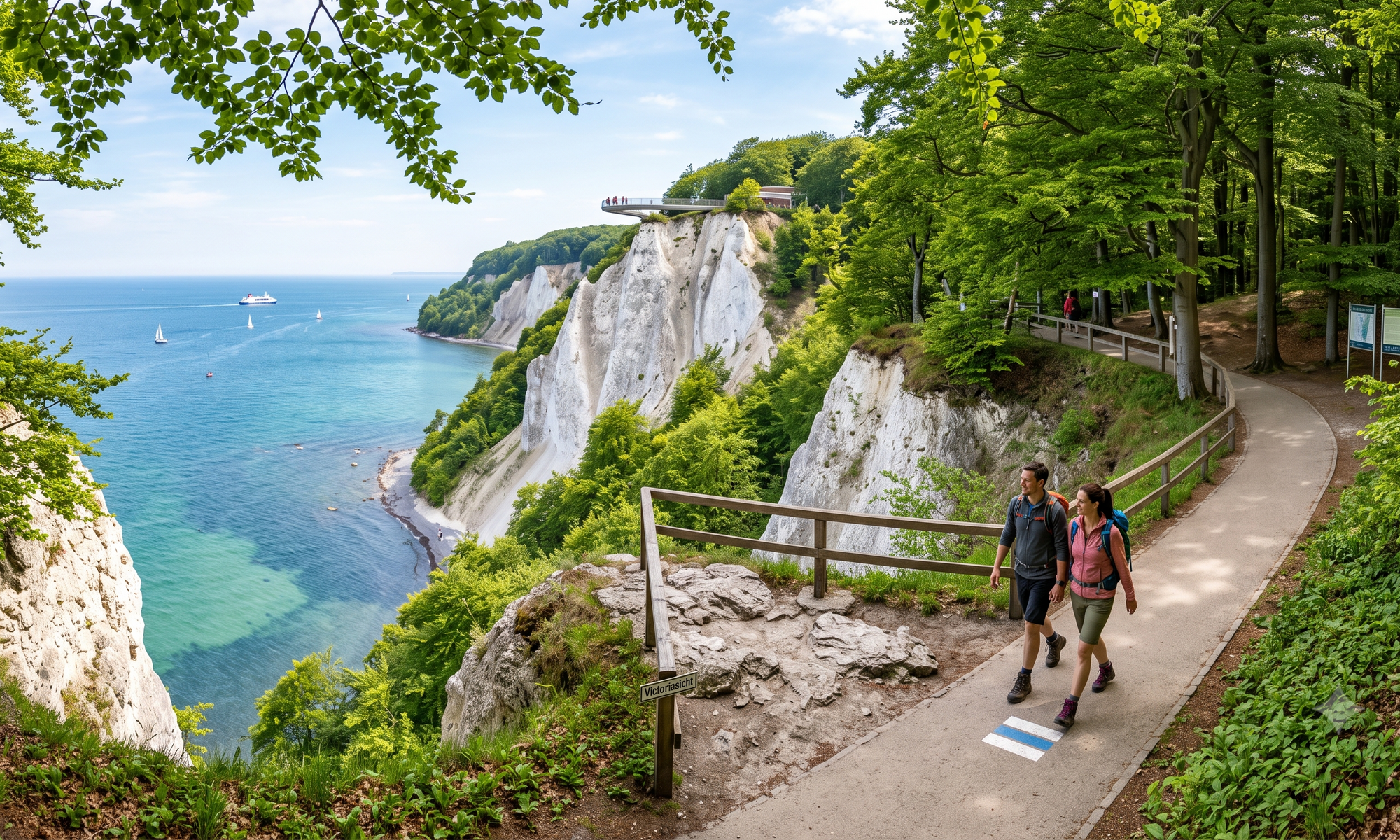 Wandern auf der Insel Rügen