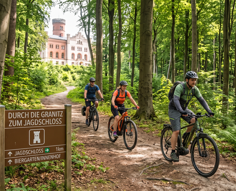 Radfahren auf der Insel Rügen