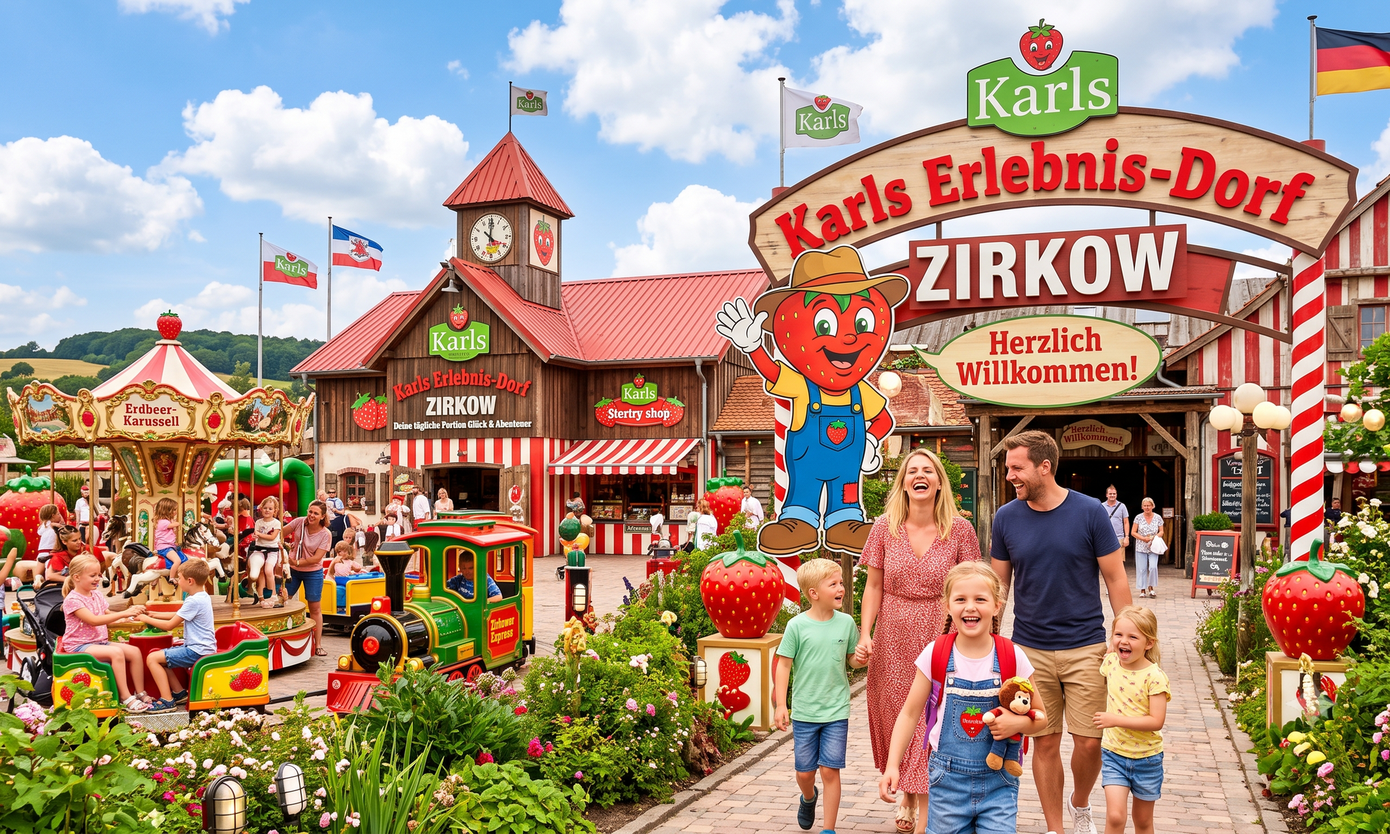 Karls Erdbeerhof "Karls Erlebnis-Dorf Zirkow"