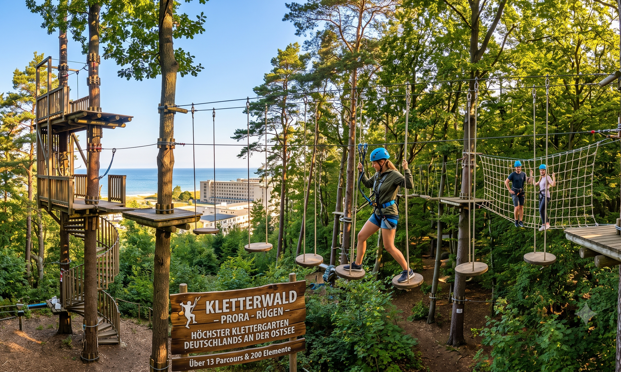 Kletterwald Binz Prora