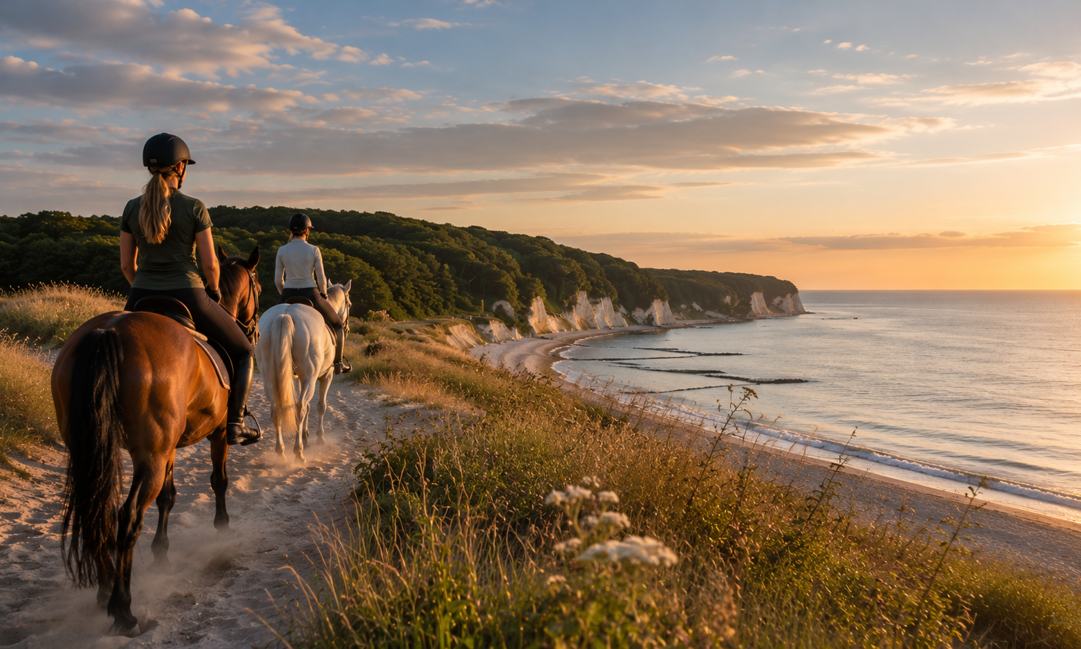 Reiten auf der Insel Rügen