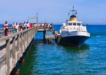 Binz - Aussicht von der Binzen Seebrücke