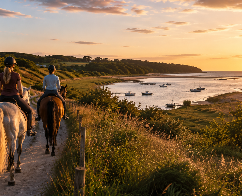 Reiten auf der Insel Rügen