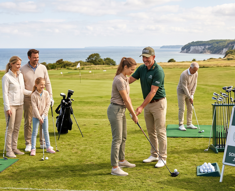 Golfen auf der Insel Rügen