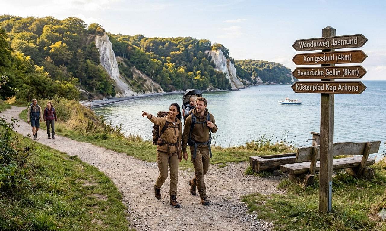 So kann der Wanderurlaub auf der Insel Rügen aussehen