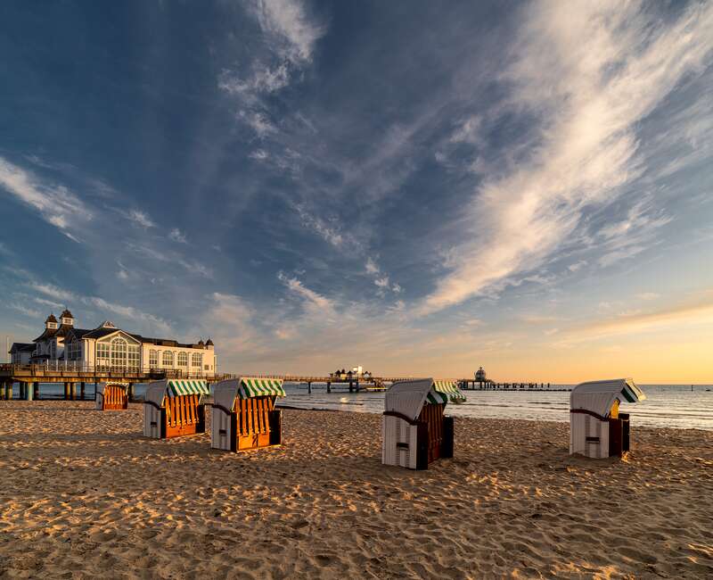 Die Seebäder: Binzer Bucht und Selliner Südstrand