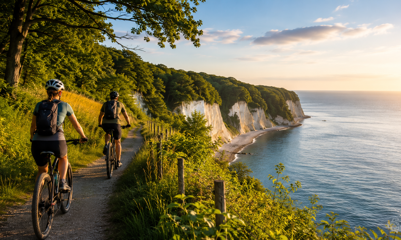 Radfahren auf der Insel Rügen