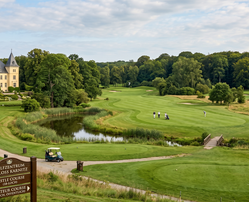 Golfen auf der Insel Rügen
