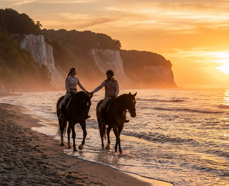 Reiten auf der Insel Rügen