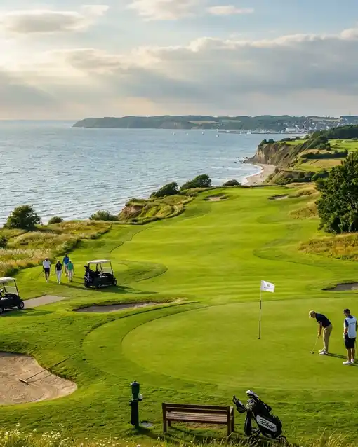 Golfen auf der Insel Rügen