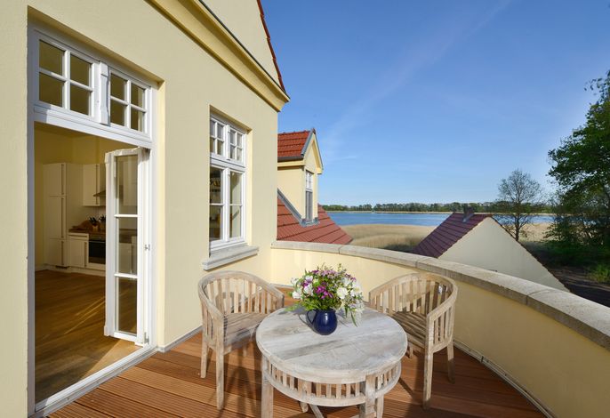 Ferienwohnung 7 mit Wasserblick, Balkon 2 Pers.