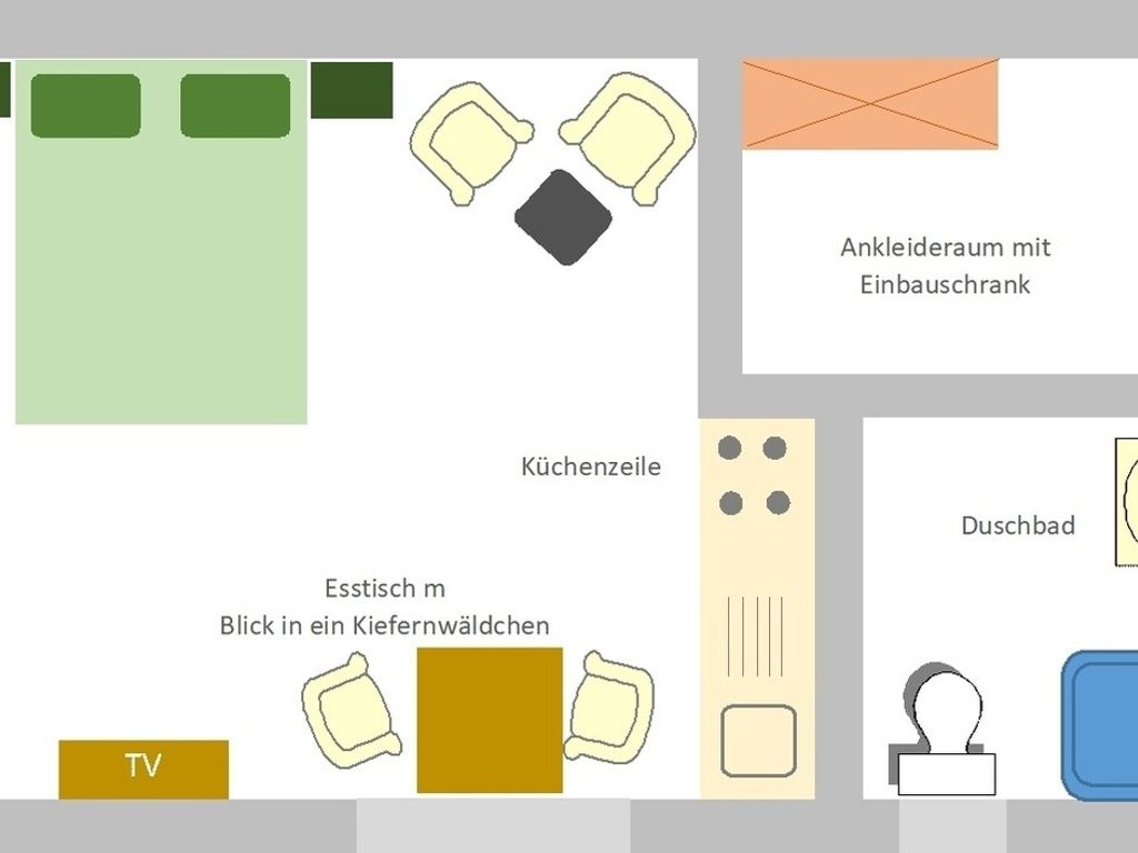 LandgasthofFischerhus - Fischerhus 3 - Appartement für 2 Personen detail 3