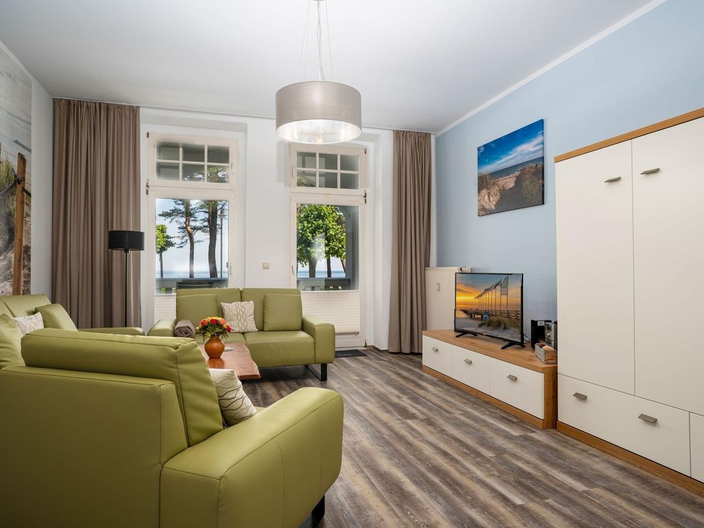 Küstenkind Binz | Villa Strandidyll Fewo 4 – 75m² Meerblick & 2 Balkone detail 1