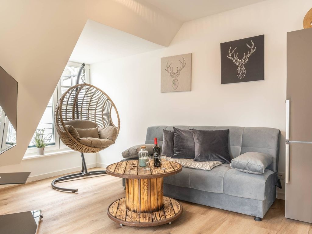 Fewo 9 "Küstenliebe" Villa Vogelsang Binz, 3-Raum, Balkon, Sauna, Parkplatz, Strandnah detail 1