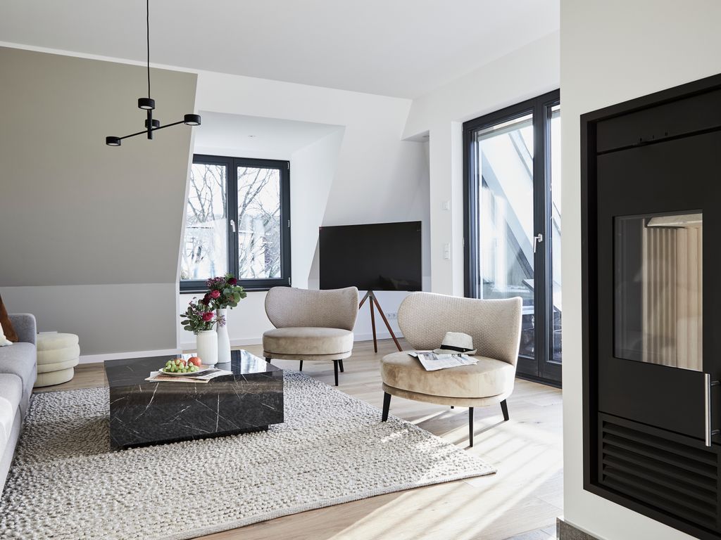 Villa Baltique-Sunseeker Bay - Penthouse Premium, Privater Wellnessbereich: Dampfsauna sowie Design Sauna, Balkon,Kamin detail 4
