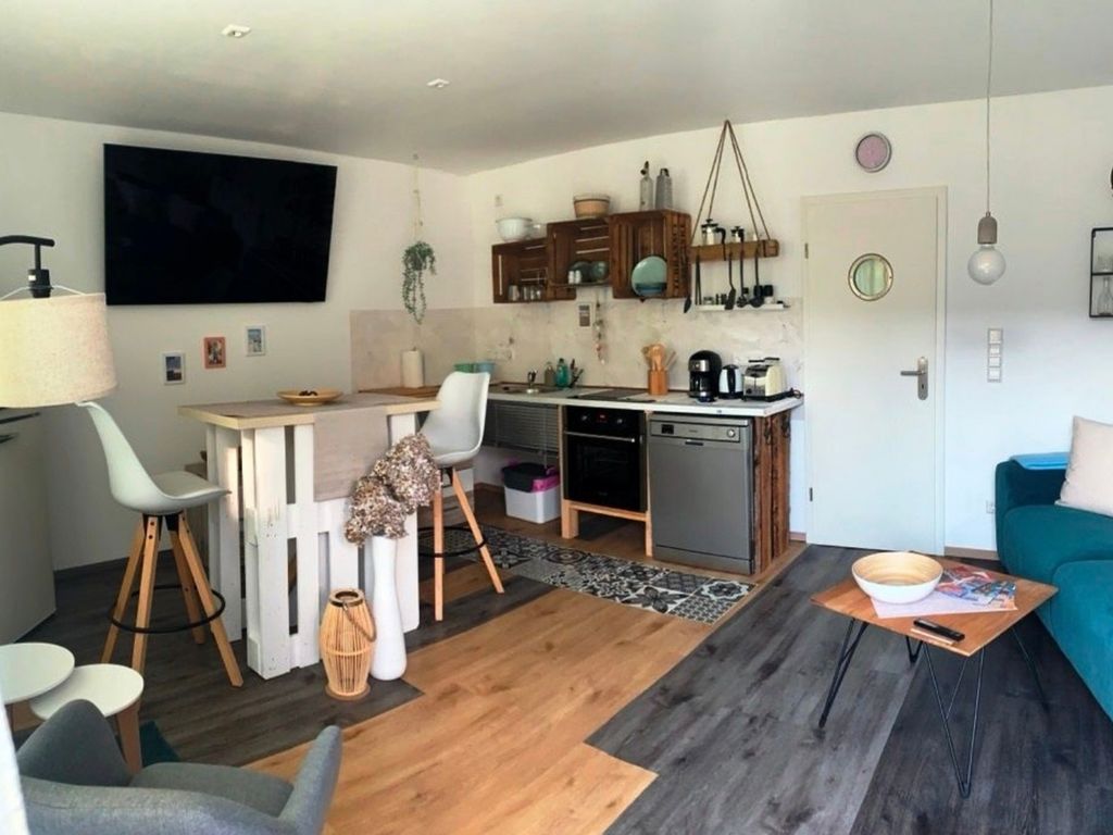 Ferienwohnung nordisch Kühl detail 2