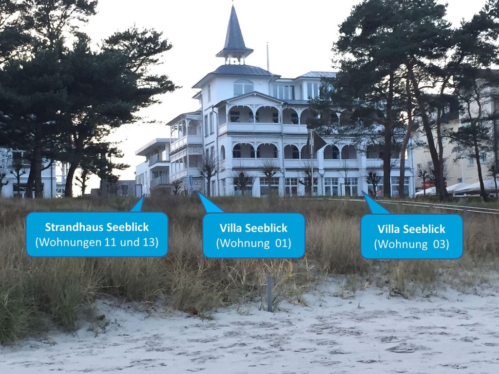 Ferienwohnung 11 Strandhaus Seeblick Binz
