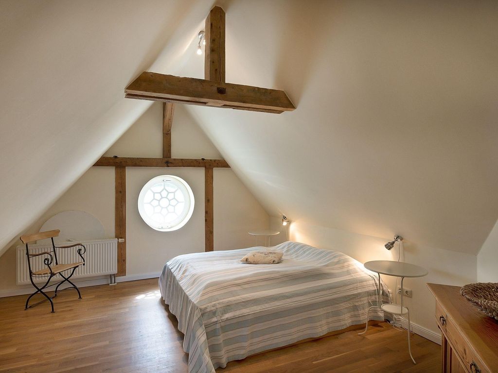 Rügen Ferienwohnung 8 am Wasser Gut Grubnow mit WLAN und Sauna detail 4