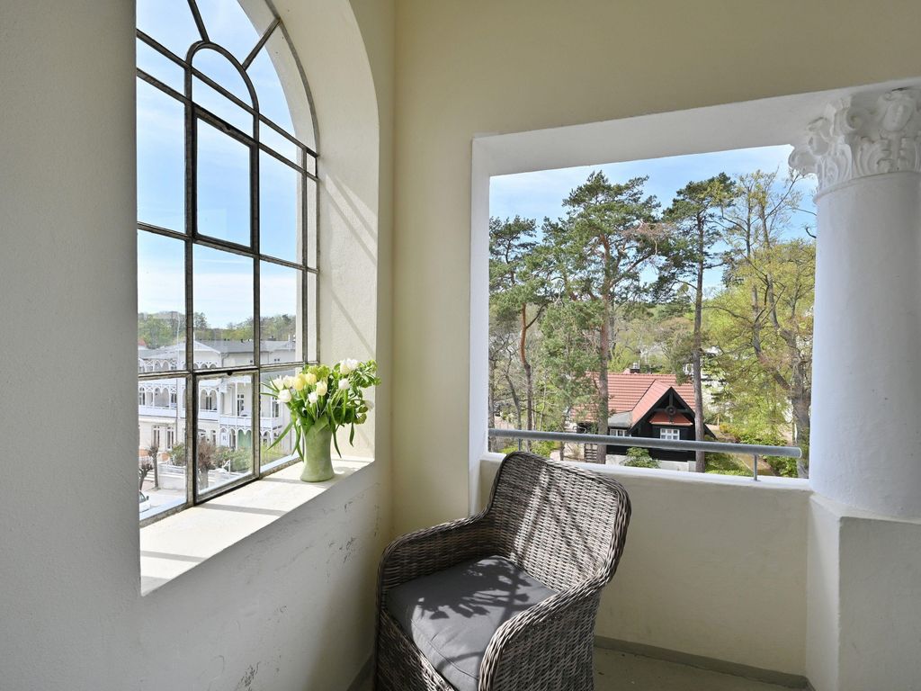 Ferienwohnung 9 in Sellin auf Rügen Villa Celia 6 Pers. WLAN, Sauna 200 m vom Strand entfernt