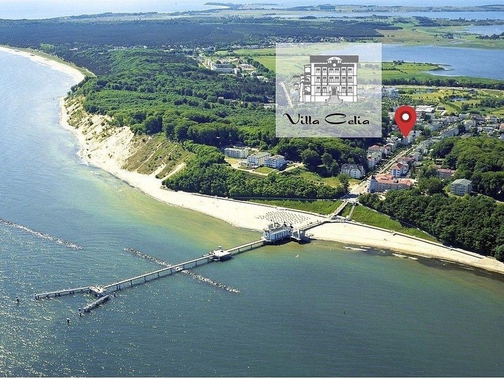 Ferienwohnung 12 für 6 Personen strandnah in Sellin auf Rügen Villa Celia WLAN SAUNA detail 1