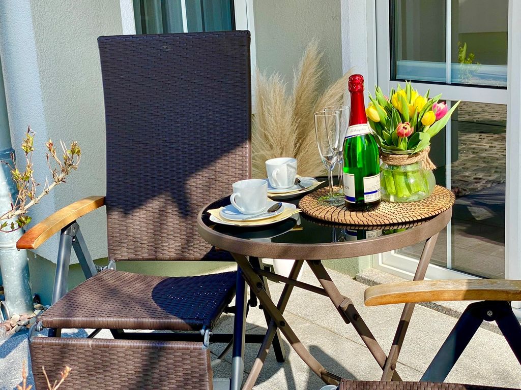 Appartement mit Terrasse in der Villa Manatee detail 2