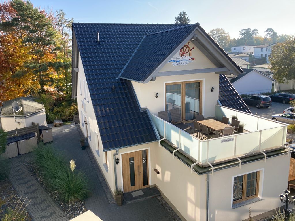 Suite mit Sauna im Kapitänshaus Sellin