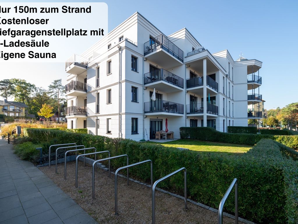 Ferienwohnung Enzian - Sauna, E-Ladestation & 150m zum Strand