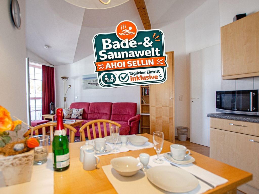 Ferienwohnung Sommerwind - Bade- & Saunawelt täglich inklusive