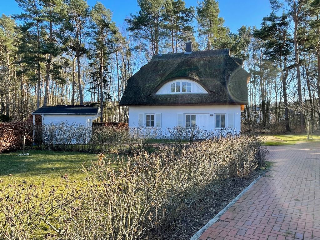 Weißes Traumhaus