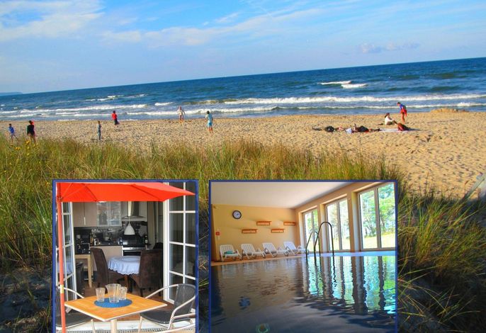 MeerWohnung mod. Fewo direkt am Strand mit Pool