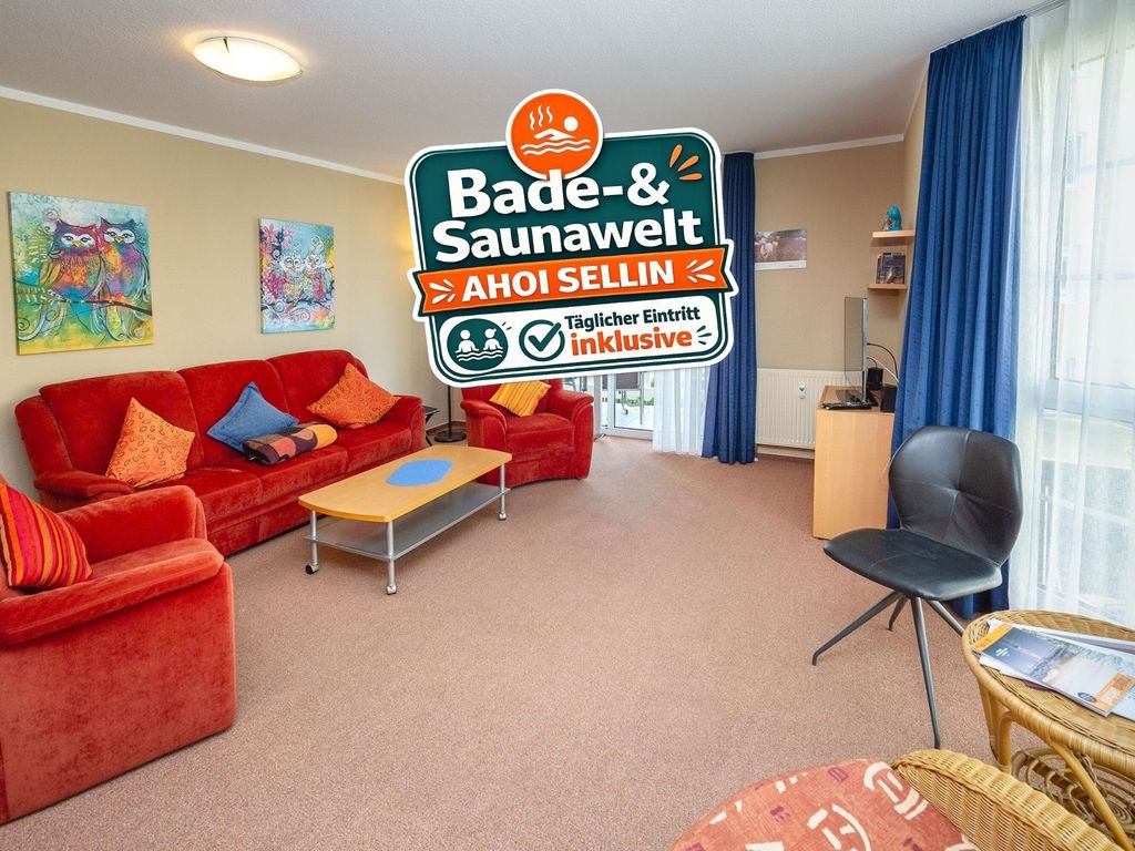 Ferienwohnung MeerSinn - Bade- & Saunawelt täglich inklusive