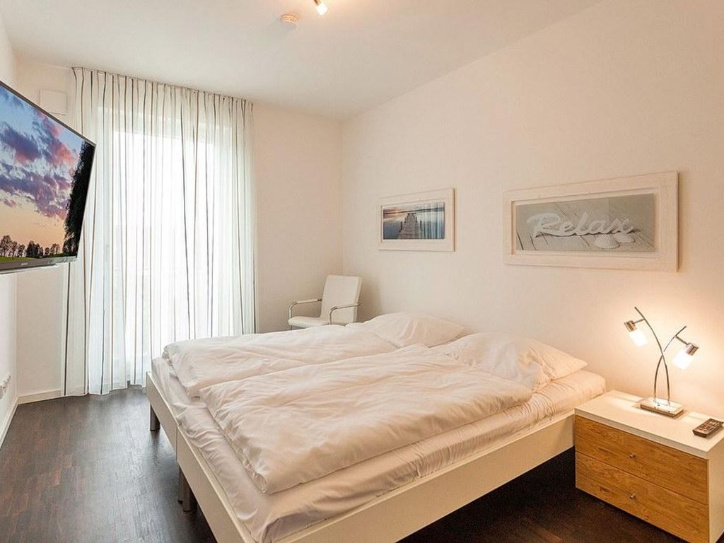 Geschmackvolles, strandnahes Ostseeapartment mit großem Balkon & Whirlbadewanne - DünenResort Binz detail 3