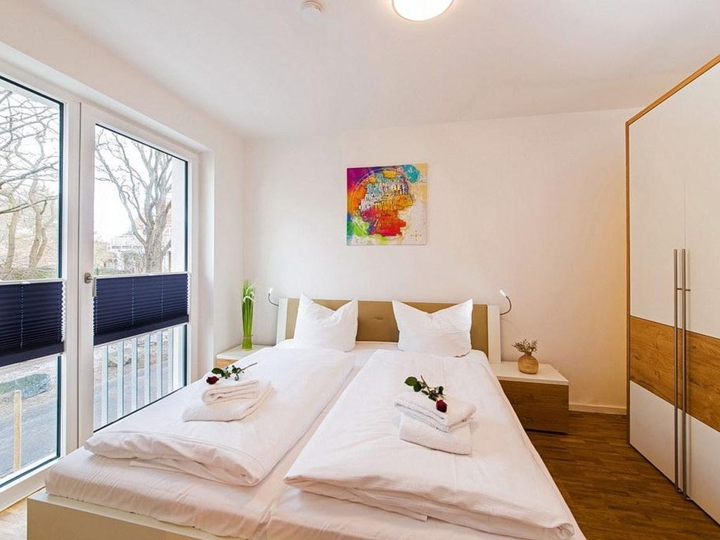 Modernes, strandnahes Apartment mit großem Balkon, Fußbodenheizung u. Kaminofen - DünenResort Binz detail 4