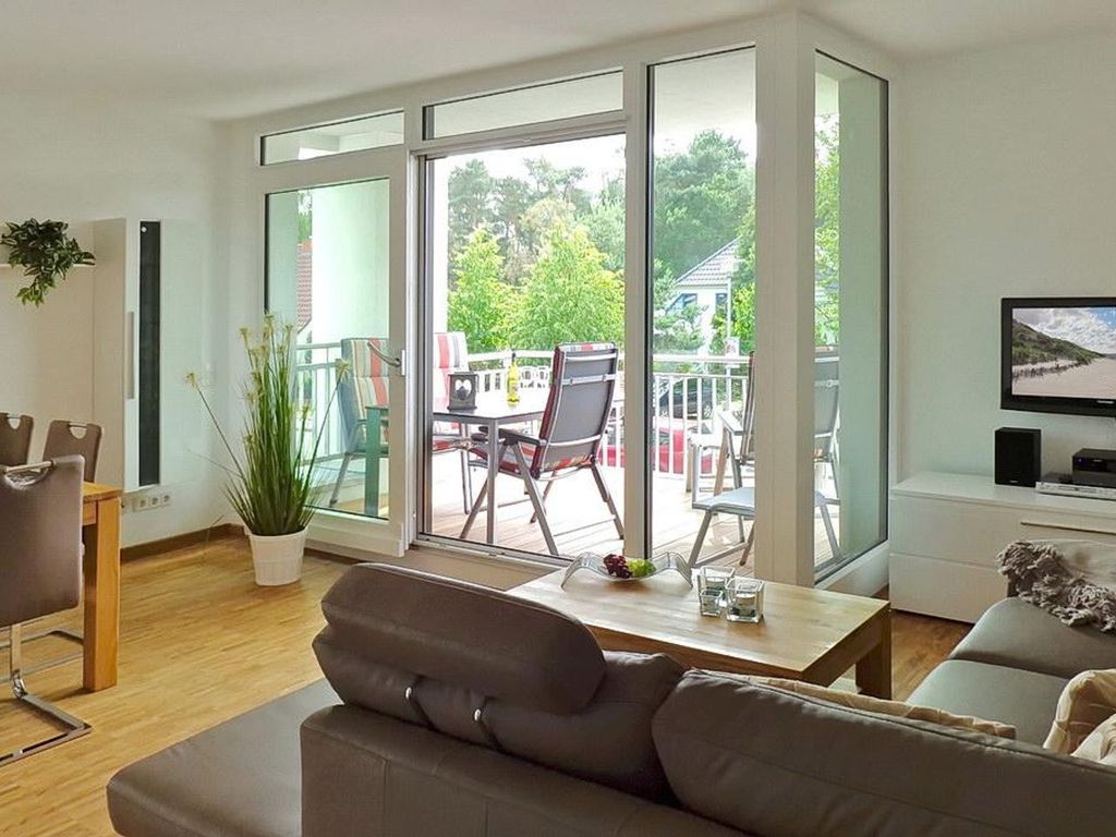Tolle strandnahe Ferienwohnung mit Südbalkon, Whirlbadewanne und Fußbodenheizung
