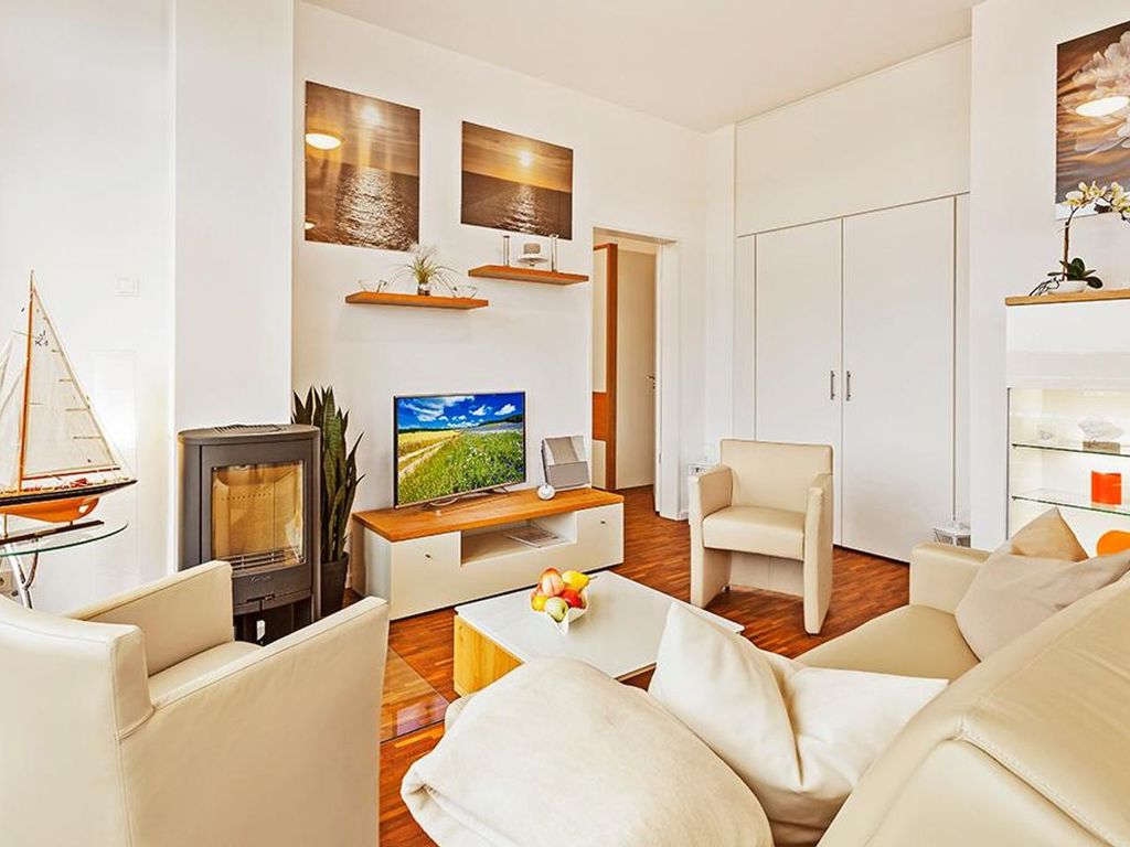 Tolles Penthaus-Apartment mit Dachterrasse und Kaminofen - nur 150 m zum Strand! - DünenResort Binz detail 2