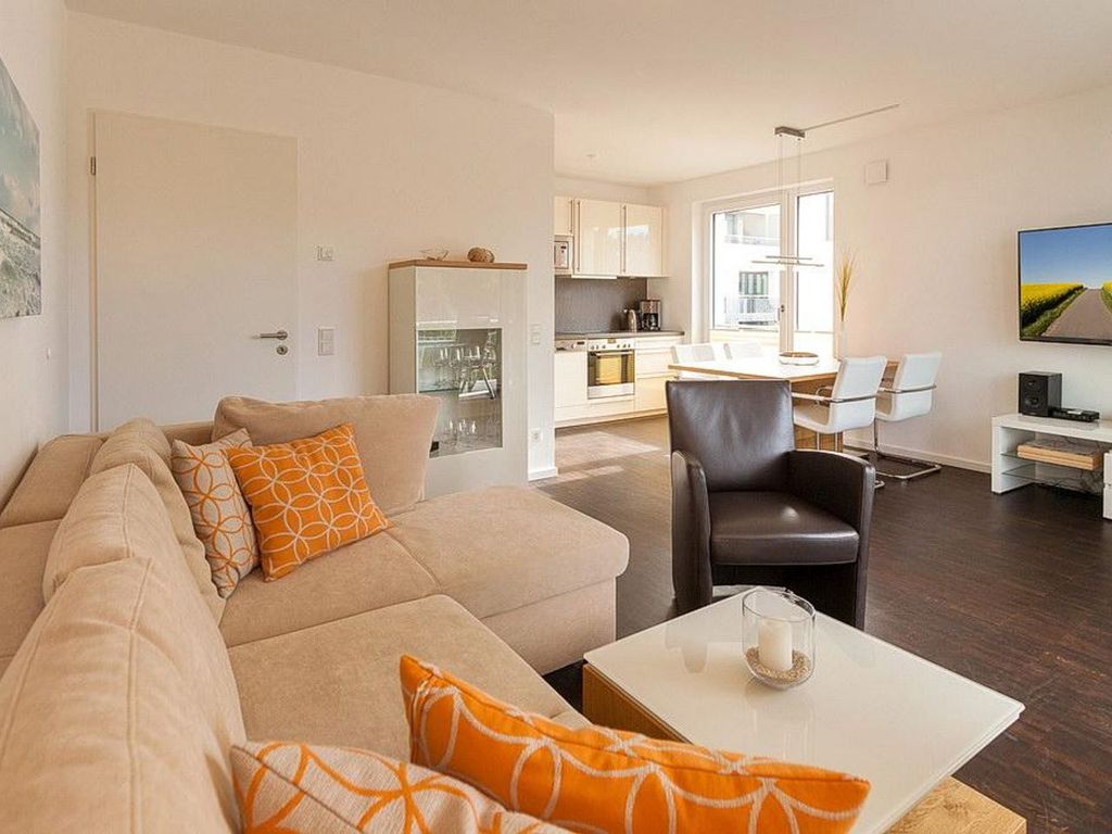 Geschmackvolles, strandnahes Ostseeapartment mit großem Balkon & Whirlbadewanne - DünenResort Binz detail 1