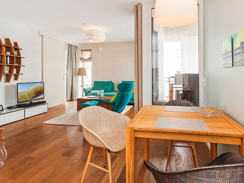 Stilvolles Apartment mit großem Balkon in Süd-Ost-Lage und nur 150 m zum Strand! - DünenResort Binz detail 1