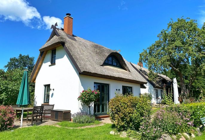 Groß Stresow - Irmi´s Kate - Ferienhaus und Doppelhaushälfte mit großem Garten