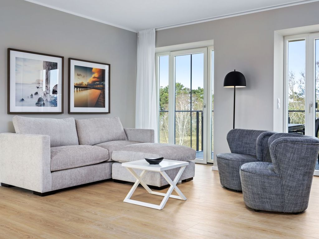 Großes Komfort-Apartment auf 102 qm mit Balkon und zwei Bädern an der Ostsee!