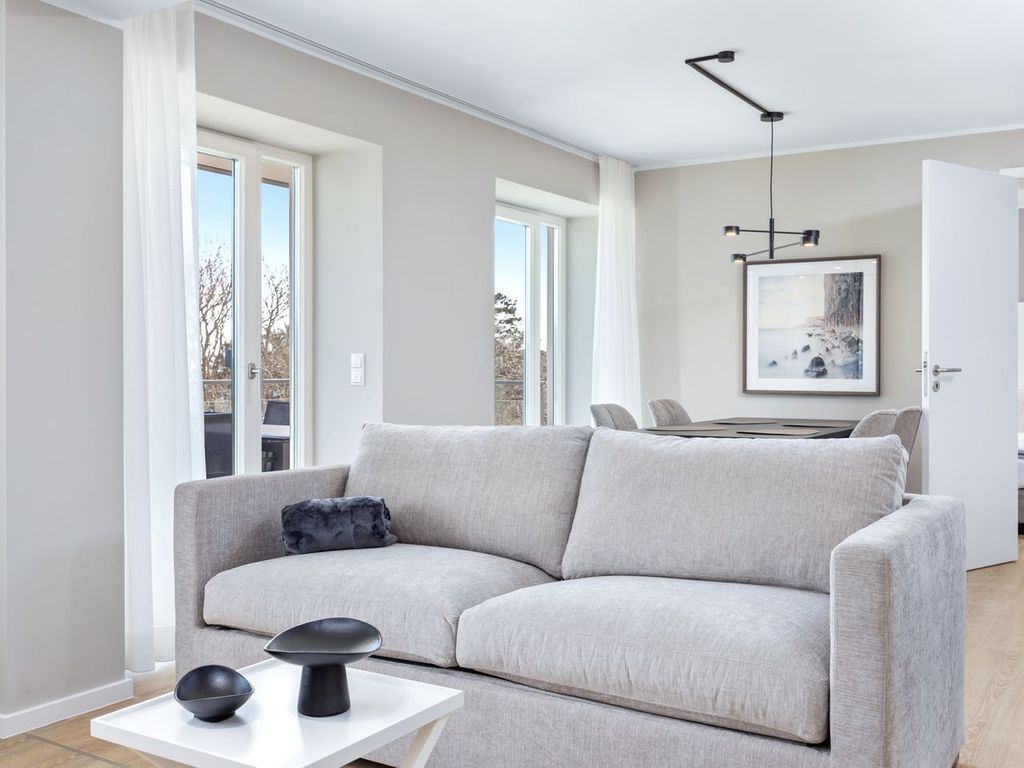 Ferienapartment mit Balkon und Meerblick und nur 130 m zum Sandstrand der Ostsee - Strandresidenzen Binz-Prora detail 3