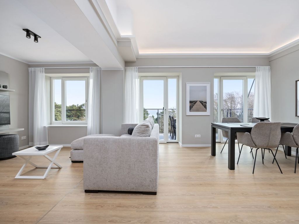 Ferienapartment mit Balkon und tollem Meerblick und nur 130 m zum Ostseestrand! - Strandresidenzen Binz-Prora detail 3
