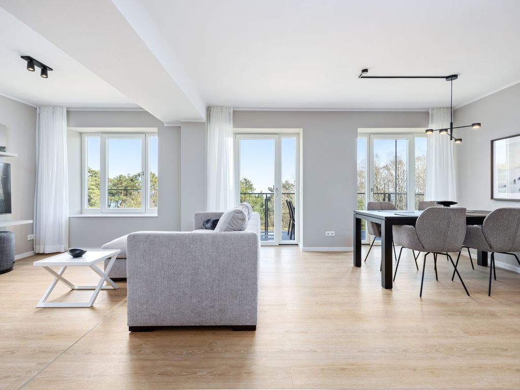 Ferienapartment mit Balkon und Meerblick und nur 130 m zum Sandstrand der Ostsee - Strandresidenzen Binz-Prora detail 4