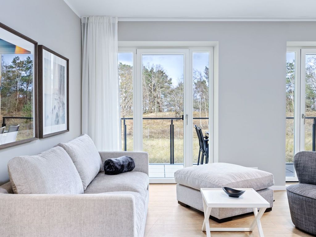Schönes Ferienapartment in Toplage direkt an der Ostsee mit Balkon zur Meerseite - Strandresidenzen Binz-Prora detail 1