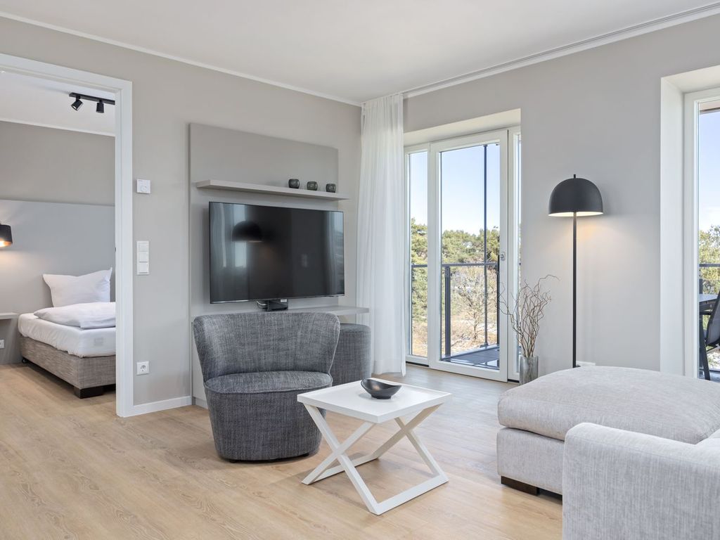 Tolles Familienapartment an der Ostsee mit Balkon, Meerblick und zwei Bädern - Strandresidenzen Binz-Prora detail 1