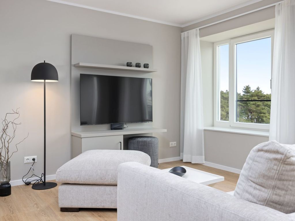 Ferienapartment mit Balkon und tollem Meerblick und nur 130 m zum Ostseestrand!