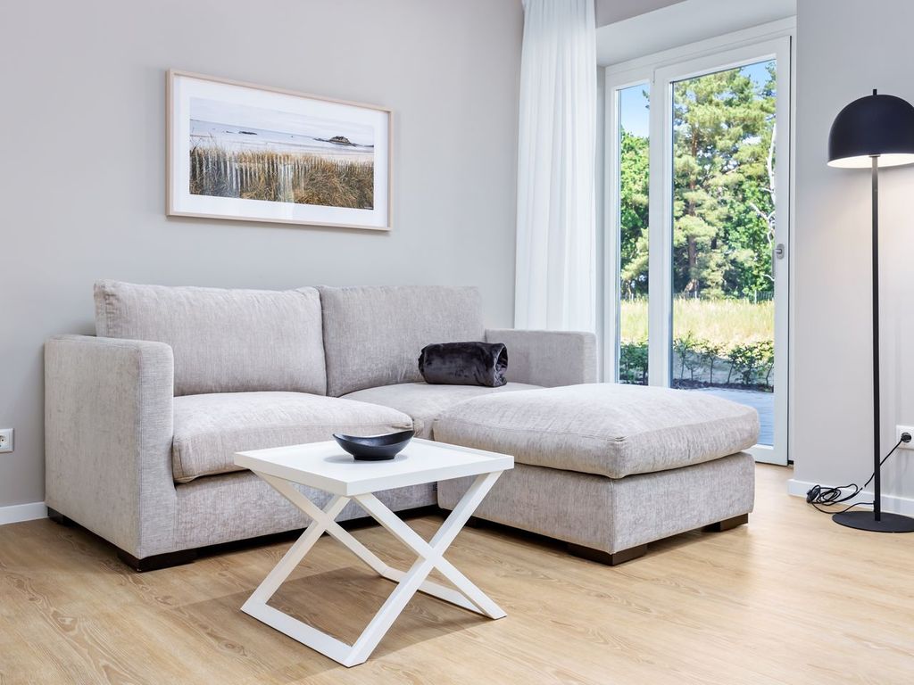 Tolles, barrierearmes Ferienapartment an der Ostsee mit Terrasse und zwei Bädern