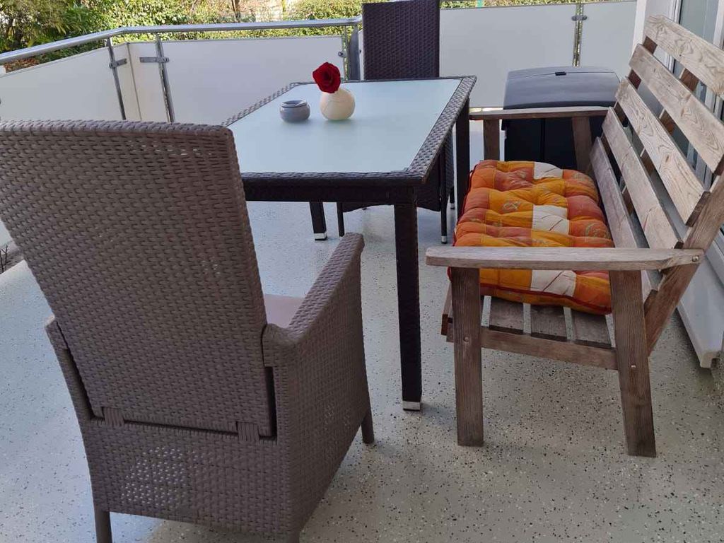 Ferienwohnung mit Terrasse detail 2
