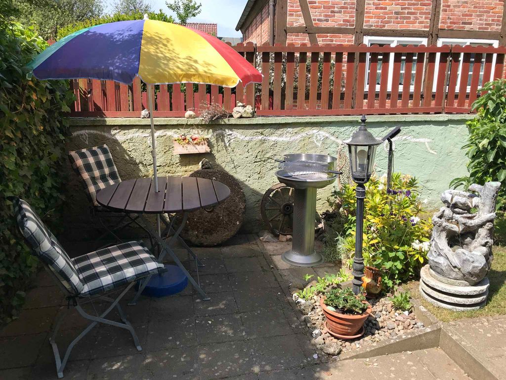 Ferienwohnung mit Gartenfreisitz detail 1