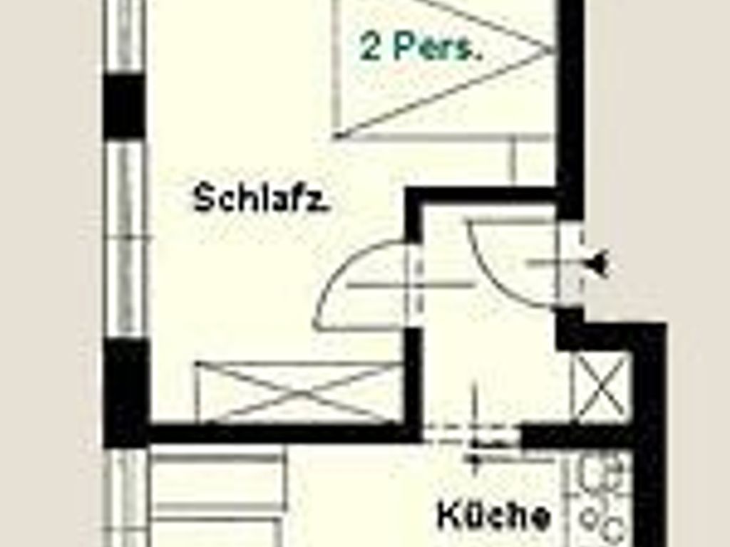 Ferienwohnung Steglitz, 50 qm, 1 Schlafzimmer, max. 4 Personen - Ferienanlage Alt Reddevitz detail 1